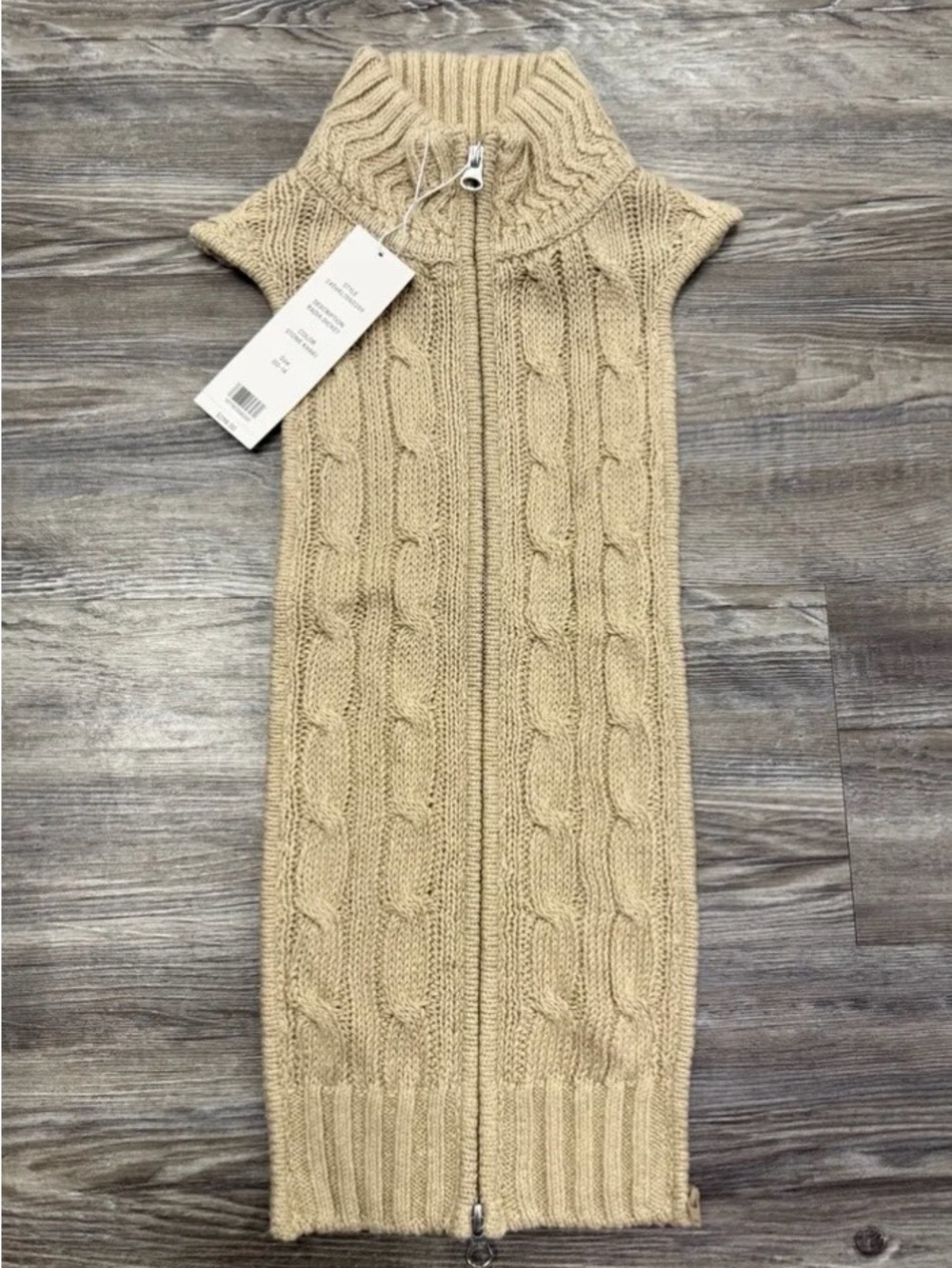 Veronica Beard Cable-Knit Dickey